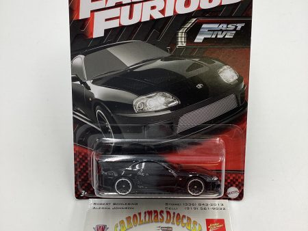 Hot Wheels Fast and Furious Series 1  #5 Toyota Supra with Protector Hot on Sale