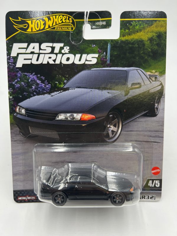 Hot Wheels Fast & Furious #4 Nissan Skyline GT-R BNR32 Black 248C Online Hot Sale