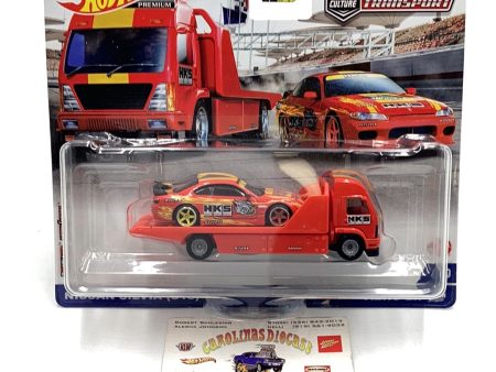 2021 HOT WHEELS CAR CULTURE  TEAM TRANSPORT Nissan Silva s15 aero lift #40 278E Hot on Sale