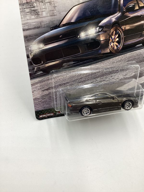 Hot Wheels Premium Fast & Furious Fast Tuners #2 Nissan Silvia S15 Gray W Protector Fashion