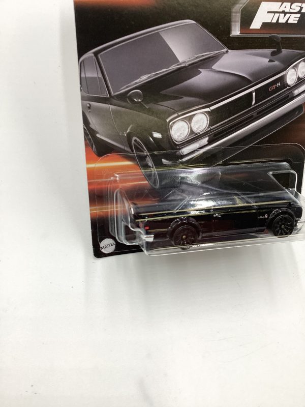 2023 Hot Wheels Fast and Furious Series 3  #5 1971 Nissan Skyline H T 2000 GT-R Black 74C Hot on Sale