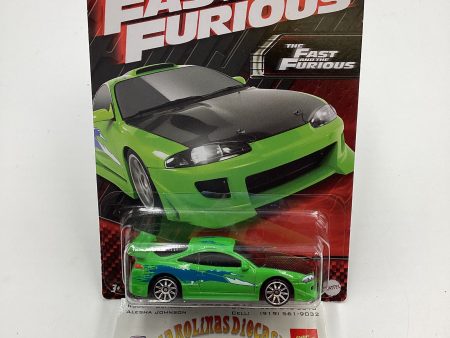 2023 Hot wheels Fast and Furious Series 1 #1 95 Mitsubishi Eclipse Green W  protector Online