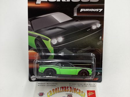 2023 Hot Wheels Fast and Furious Series 2 #7 Dodge Challenger Drift Car Green 69C Supply