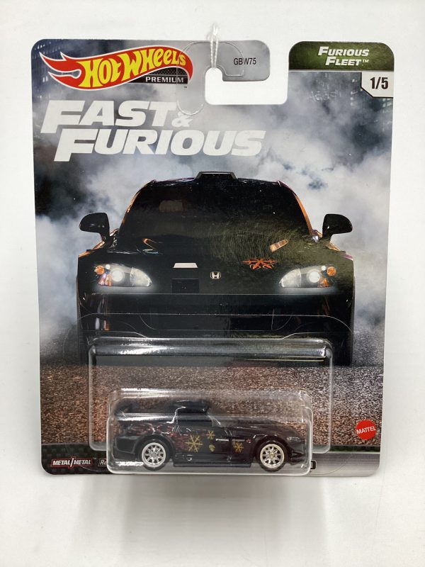 Hot Wheels Premium fast and furious Furious Fleet #1 Honda S2000 Black 251A Discount