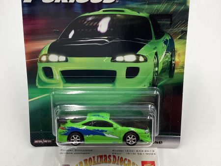 Hot Wheels Premium Fast & Furious Original Fast #2 95 Mitsubishi Eclipse Green W Protector Hot on Sale