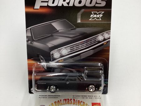 2023 Hot Wheels Fast & Furious Series 2 #10 Chevy El Camino Matte Black 69B Online Sale