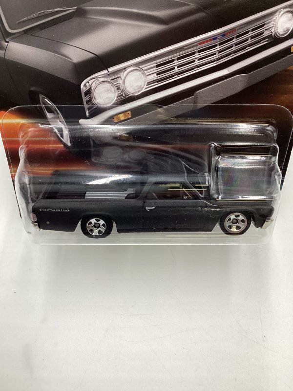 2023 Hot Wheels Fast & Furious Series 2 #10 Chevy El Camino Matte Black 69B Online Sale