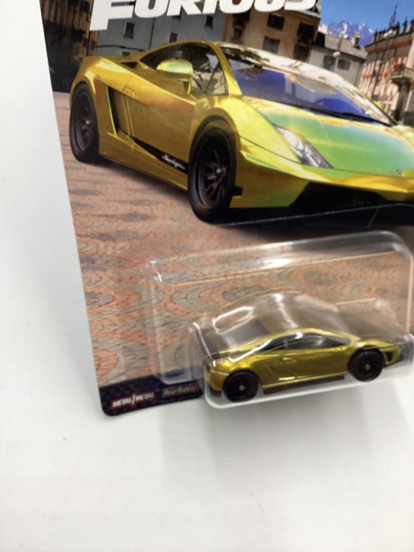 2023 Hot Wheels Fast and Furious #5 Lamborghini Gallardo LP 570-4 Superleggera Gold 247B Online