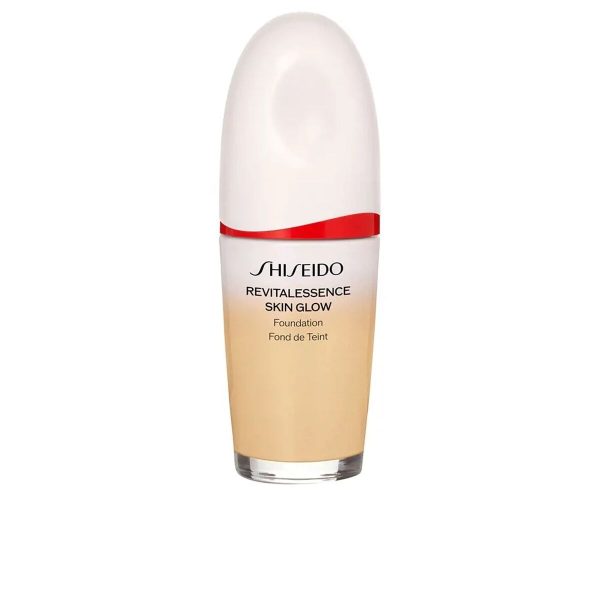 Liquid Make Up Base Shiseido Revitalessence Skin Glow Nº 220 30 ml For Sale