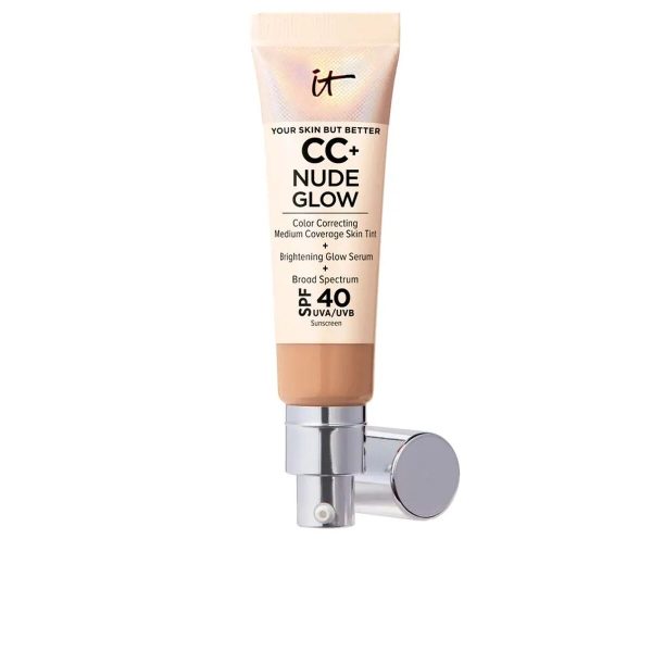 Crème Make-up Base It Cosmetics CC+ Nude Glow Medium Tan Spf 40 32 ml Fashion