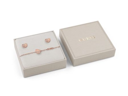 Bracelet and Earrings Set Guess JUBS03187JWRGS Online