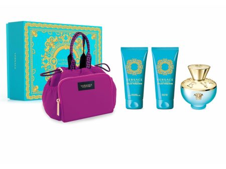 Women s Perfume Set Versace EDT Dylan Turquoise 4 Pieces Online