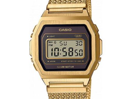 Men s Watch Casio A1000MGA-5EF Gold Online Hot Sale