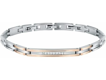 Men s Bracelet Maserati JM420ATK05 22 cm For Sale