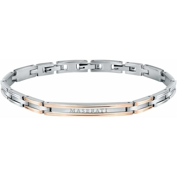 Men s Bracelet Maserati JM420ATK05 22 cm For Sale