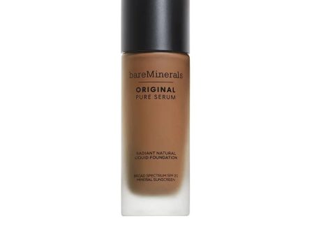 Liquid Make Up Base bareMinerals Original Pure Serum Deep Warm 5 30 ml For Cheap