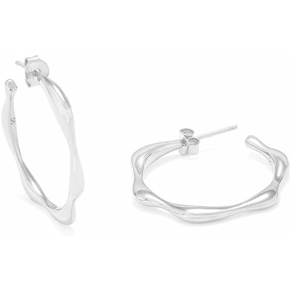 Ladies  Earrings Secrecy Sterling silver 3,5 cm Fashion