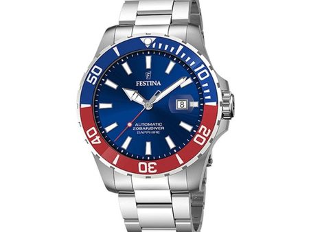 Men s Watch Festina F20531 5 Silver For Discount