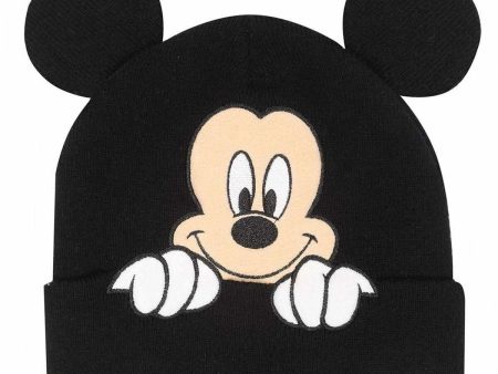 Hat Mickey Mouse Peeping Black Supply