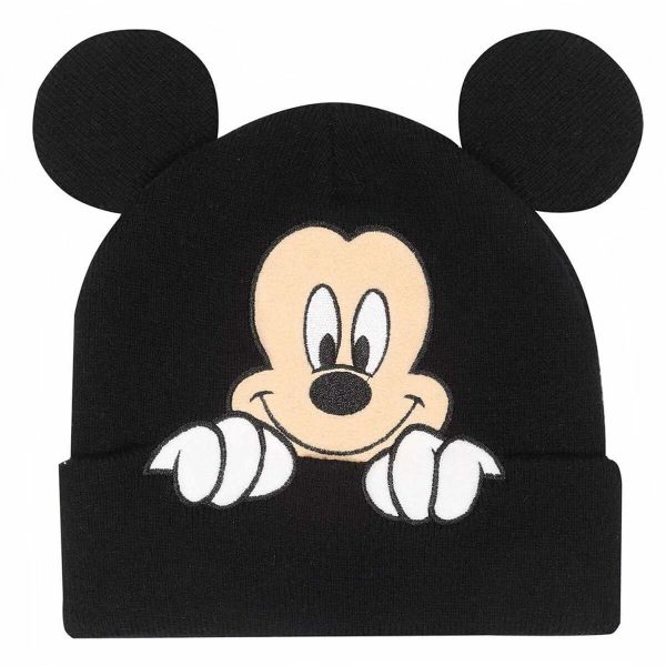 Hat Mickey Mouse Peeping Black Supply