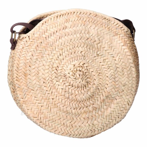 Women s Handbag EDM Circular Palm leaf 30 x 30 cm Hot on Sale