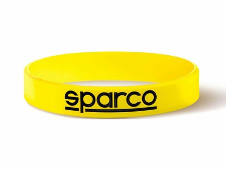 Men s Bracelet Sparco S099093GI10 Silicone 9 cm Yellow (One size) (10 Units) Hot on Sale