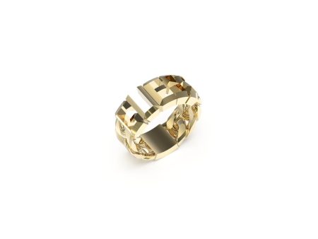 Men s Ring Guess JUMR03206JWYGBK66 26 Online Hot Sale