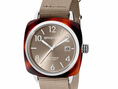 Men s Watch Briston 23240.SA.T.30.NT Brown For Cheap