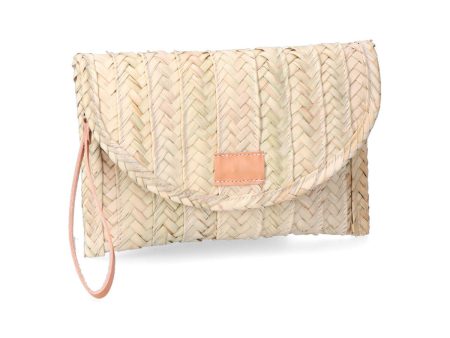 Women s Purse EDM Valle-1 Palm leaf With lid For Cheap