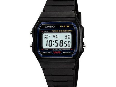 Men s Watch Casio F-91W-1CR on Sale