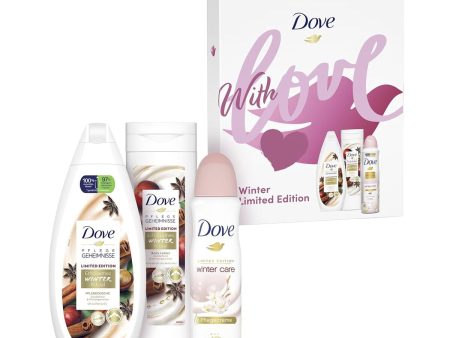 Hygiene set Dove Love Winter 3 Pieces For Sale