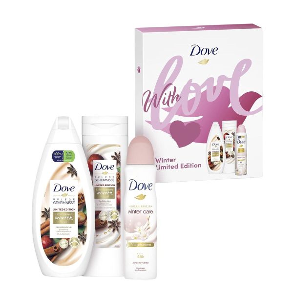 Hygiene set Dove Love Winter 3 Pieces For Sale