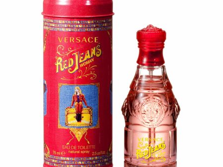 Women s Perfume Versace EDT Red Jeans 75 ml Sale