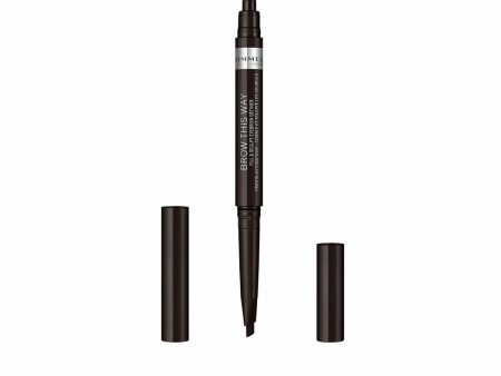 Eyebrow Pencil Rimmel London Brow This Way Nº 04 Soft black 0,25 g Online Sale