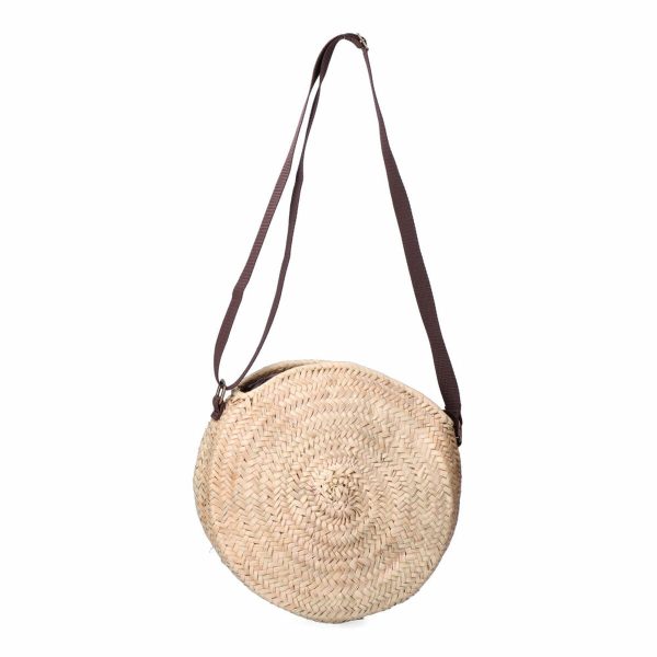 Women s Handbag EDM Circular Palm leaf 30 x 30 cm Hot on Sale