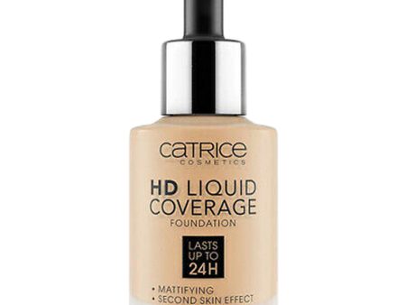 Liquid Make Up Base Catrice HD Liquid Coverage Nº 032 Nude beige 30 ml Online now