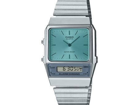 Unisex Watch Casio VINTAGE EDGY COLLECTION Silver Online