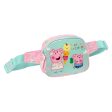 Belt Pouch Peppa Pig Ice cream Pink Mint 14 x 11 x 4 cm Cheap