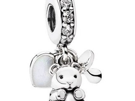 Woman s charm link Pandora BABY TEDDY BEAR Sale