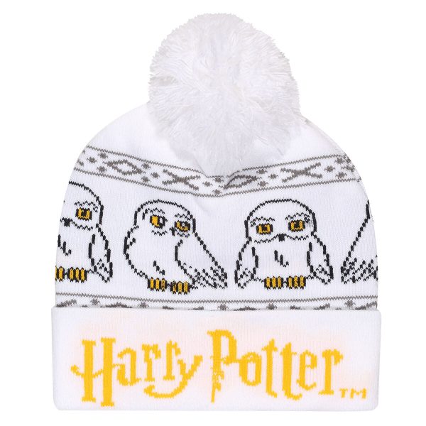 Hat Harry Potter Hedwig Snow Beanie White Discount