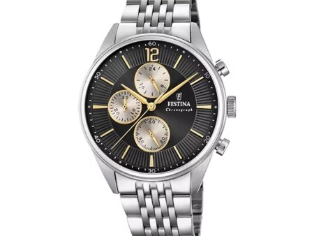 Men s Watch Festina F20285 A Silver Online now