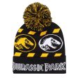 Hat Jurassic Park Hazard Snow Beanie Black Sale