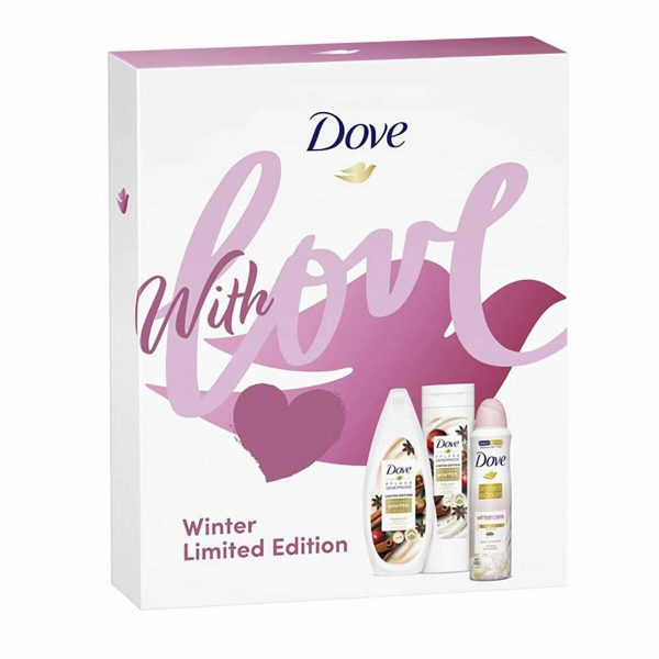 Hygiene set Dove Love Winter 3 Pieces For Sale