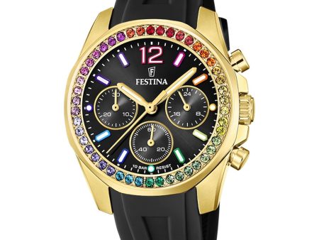 Men s Watch Festina F20650 3 Black on Sale