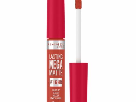 Liquid lipstick Rimmel London Lasting Mega Matte Nº 920 Scarlet Flames 7,4 ml For Discount