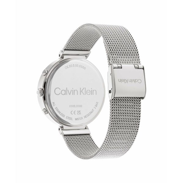 Men s Watch Calvin Klein 25200286 Pink Silver For Sale