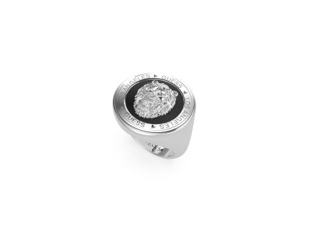 Men s Ring Guess JUMR01315JWSTBK64 24 on Sale