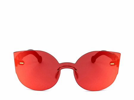 Unisex Sunglasses Retrosuperfuture Tuttolente Lucia Red Ø 51 mm Online now