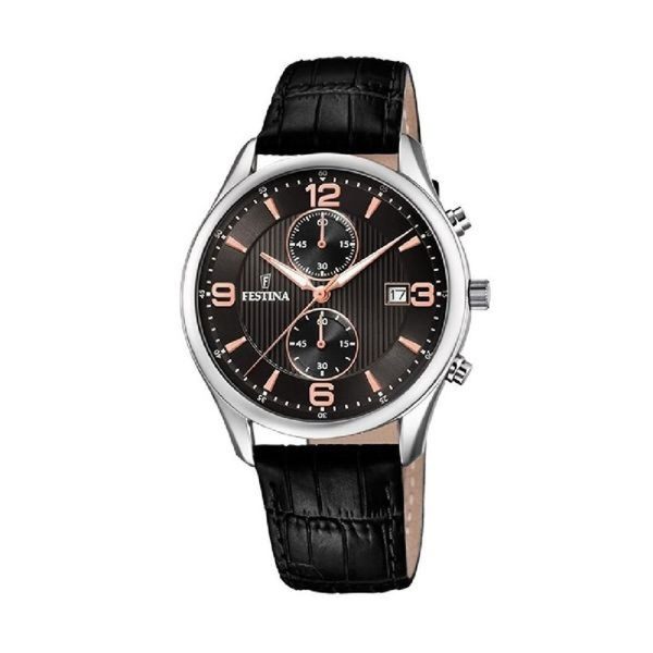 Men s Watch Festina F6855 7 Black Online Hot Sale