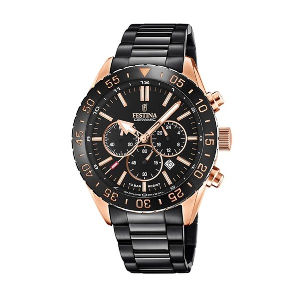 Men s Watch Festina F20578 1 Black Fashion